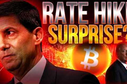 Fed Rate Hike Surprise?📈Crypto Market Update