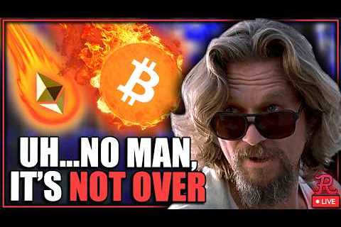 BITCOIN LIVE : CRYPTO DUMPING! STOCKS STILL RUNNING!