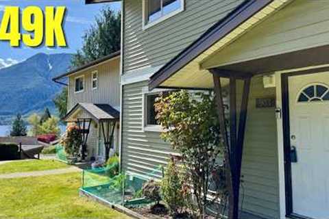The Cheapest House in BC Right Now ($49K) | Full Tour