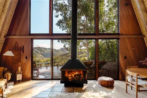 Before & After: How a Session With a Psychic Kicked Off an L.A. Couple’s A-Frame Renovation