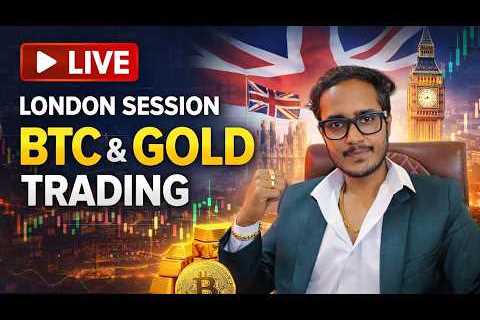 Crypto Gold Live Trading | London SESSION | 25 MAY 2026 | THE CHARTISTT