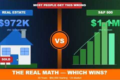 Real Estate Vs Stocks — The Real Math