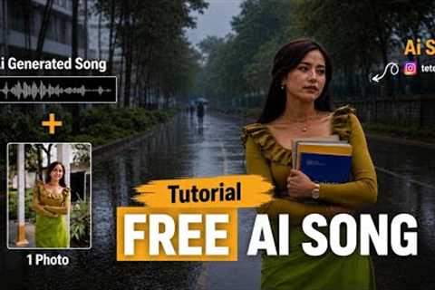 How to Create AI Music & Song Videos for Free | Song Generation Tutorial with English Subtitles