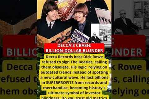 DECCA'S CRASH: BILLION-DOLLAR BLUNDER