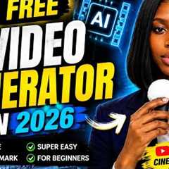 Best free AI video generator in 2026( no editing needed)