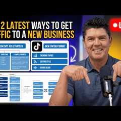 The 2 Latest Ways to Get Traffic To A New Business (straight out of Bill's traffic lab)