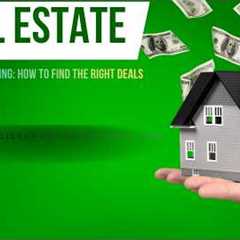 Real Estate Investing: How to Find the Right Deals! | Kamolesh Mondal
