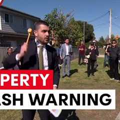 Australian property market faces largest correction in 40 years | 7NEWS
