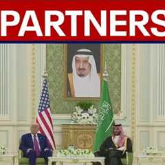 President Trump joins signing ceremony in Saudi Arabia