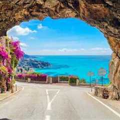 This French Riviera Road Is Unreal | Drive Above Monaco from Menton to Nice:From Azure Sea to Cliffs