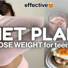 How to Lose Weight as a Teen: Real Diet Plan for Fast Results