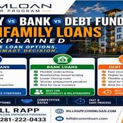 🏢 Agency vs Bank vs Debt Fund Multifamily Loans Explained | Which CRE Loan Is Best?