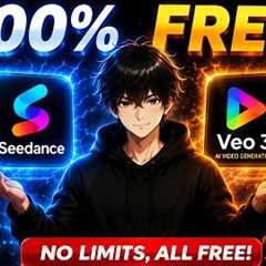 Seedance 2.0 + Veo 3.1 FREE Method 🤯 | 100% FREE AI Video Generator (No Watermark)