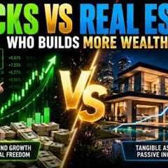 Stocks vs Real Estate: Which Investment Builds More Wealth Over Time?