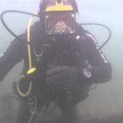 Underwater at the USS Arizona in Pearl Harbor