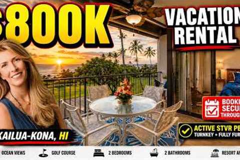 Don't Miss This: Ocean View Kona Condo with Income Already Coming In