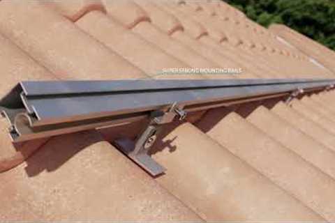 Blubase - Roboost Tiled Roofs | Mounting system for pitched roofs