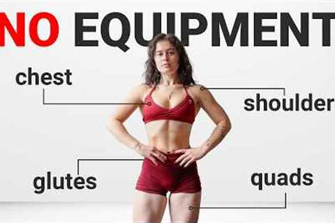 The Only Way to Build Muscle With no Equipment (At Home!)