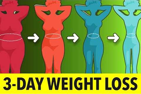 3-Day Weight Loss Challenge: Daily Exercise To Burn Fat