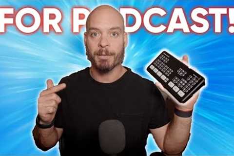 ATEM Mini Pro ISO For Multi-Camera Podcast Set Up