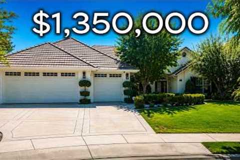 $1.35 MILLION Grand Island Home in Seven Oaks | Bakersfield, CA House Tour