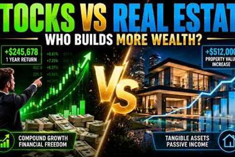 Stocks vs Real Estate: Which Investment Builds More Wealth Over Time?