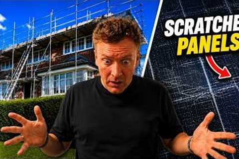 We Built an Oversized Solar System...Then the Panels Arrived Scratched