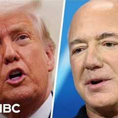 Trump 'clearly angry' at Amazon for move to display tariff cost next to products