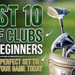 Best 10 Golf Clubs For Beginners 2026 - Top Rated Beginner Golf Sets!