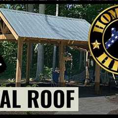 Can YOU Install a Metal Roof Yourself?  Pavillion | DIY