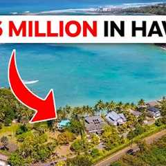 INSIDE a $5,600,000 Oceanfront Home in Hawaii