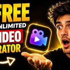05 FREE And UNLIMITED AI Video Generator | Text To Video And Image To Video Maker