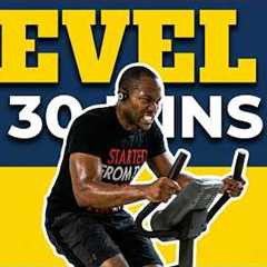 30 Minute Intermediate Stationary Bike Weight Loss Workout 👉 LEVEL 2