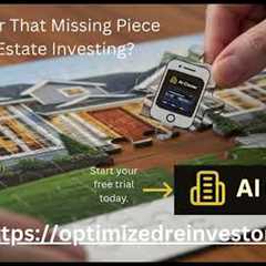 The missing piece of Real Estate Investing.