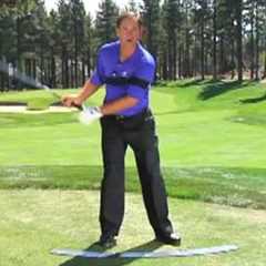 Scott McCarron PGA Tour using Athletic Golf Swing's Pure Contact Connection Golf Training Aid