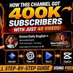 How I Create Viral English Learning Videos Using FREE AI Tools (Complete Step-by-Step Guide 2026)