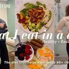 WHAT I EAT IN A DAY TO LOSE WEIGHT & MAINTAIN A HEALTHY LIFESTYLE | quick & easy recipes + Yesoul!