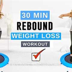 30 Minute Rebounder Workout For WEIGHT LOSS Over 50!