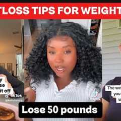 WEIGHTLOSS TIPS THAT WILL HELP YOU LOSE WEIGHT (Nobody will telll you this)😱
