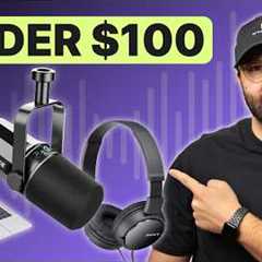 The BEST Audio Only Podcast Setup Under $100