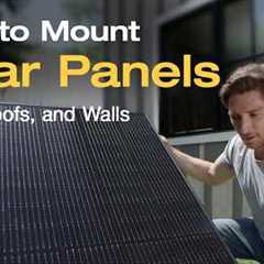 Solar Panel Installation Guide: Yards, Roofs & Walls | Eco Academy 101