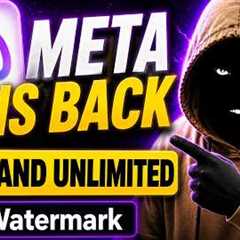 Meta AI is Back Generate Long Videos Free & Unlimited (No Watermark)