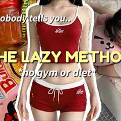 How to Lose Weight WITHOUT DIETING or WORKING OUT ✨