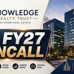 Knowledge Realty Trust Q1 FY27 Concall: Management's Growth Strategy for Commercial Real Estate