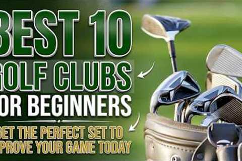 Best 10 Golf Clubs For Beginners 2026 - Top Rated Beginner Golf Sets!