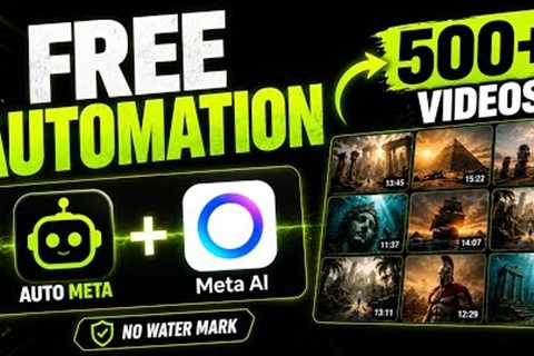 How I Create UNLIMITED AI Videos in Bulk for FREE -- No Watermark