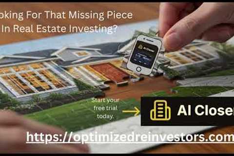 The missing piece of Real Estate Investing.