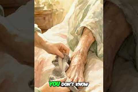 Humbling Act of Kindness: Changing Broken Shoes #shorts