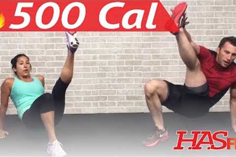 30 Min HIIT Workout for Fat Loss - High Intensity Interval Training with Weights at Home Women & Men