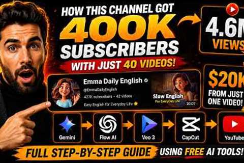How I Create Viral English Learning Videos Using FREE AI Tools (Complete Step-by-Step Guide 2026)